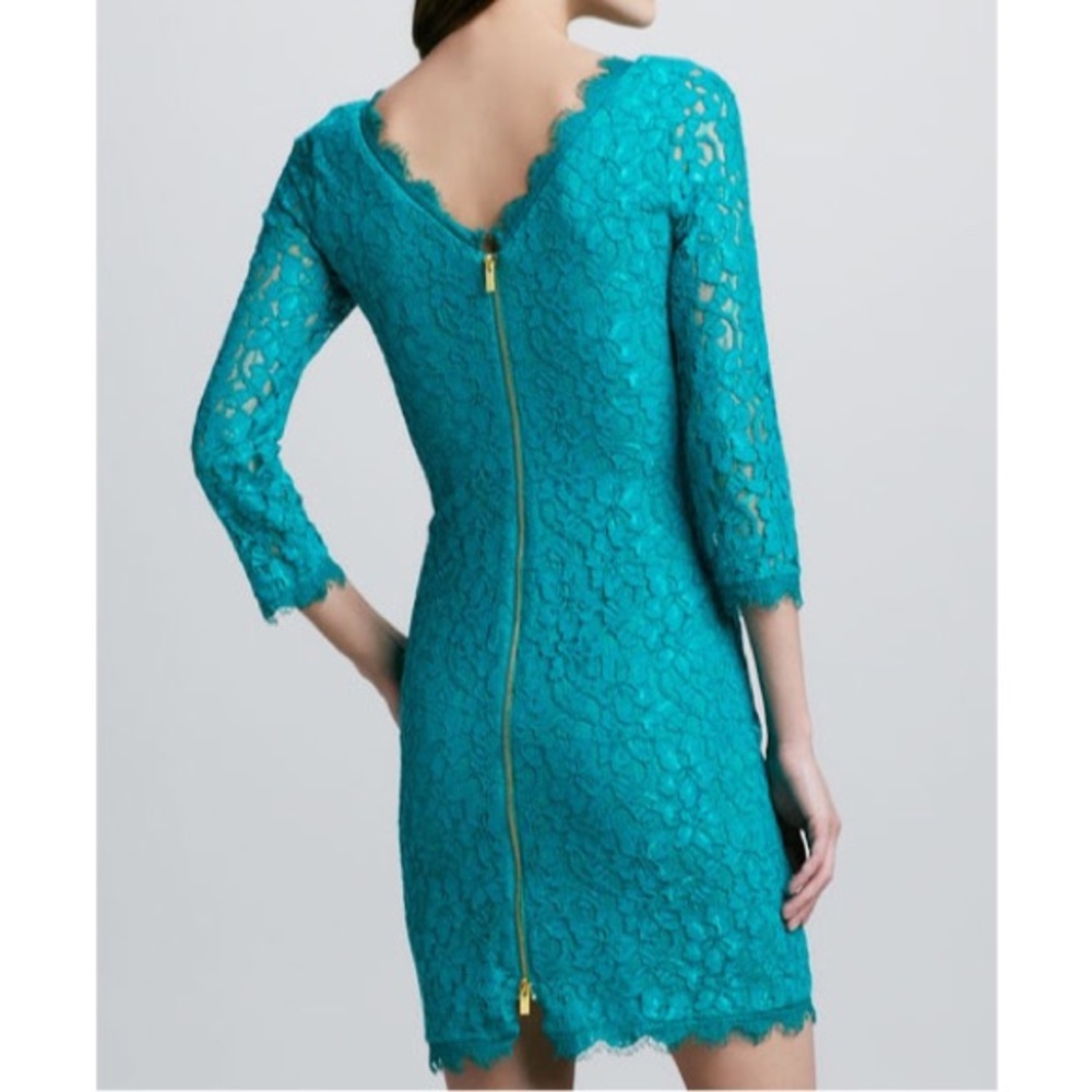 DIANE VON FURSTENBERG Zarita Lace Dress NWT - Picture 4 of 16
